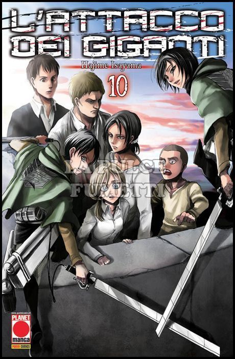 GENERATION MANGA #    10 - L'ATTACCO DEI GIGANTI 10 - 2A RISTAMPA